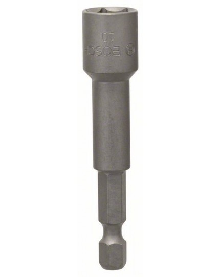 Bosch Steckschlüssel, 65 x 10 mm, M 6, Tiefenanschlag 3 600 552 506/3 600 552 507