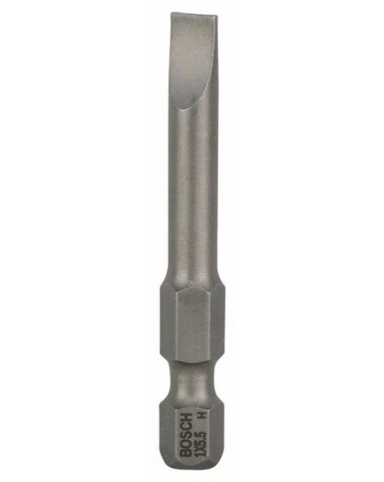 Bosch Schrauberbit Extra-Hart, S 1,0 x 5,5, 49 mm, 3er-Pack