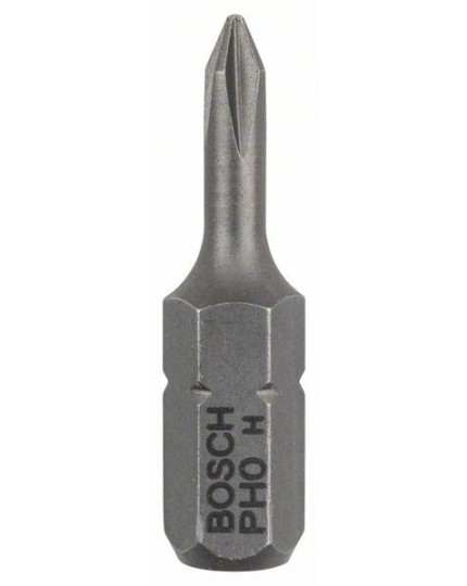 Bosch Schrauberbit Extra-Hart, PH 0, 25 mm, 3er-Pack