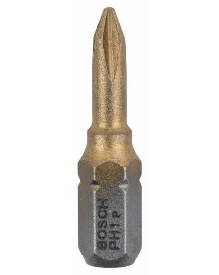Bosch Schrauberbit Max Grip, PH 1, 25 mm, 3er-Pack