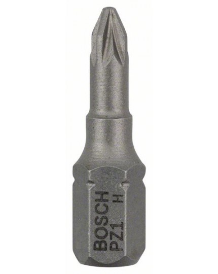 Bosch Schrauberbit Extra-Hart, PZ 1, 25 mm, 25er-Pack