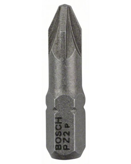 Bosch Schrauberbit Extra-Hart, PZ 2, 25 mm, 100er-Pack