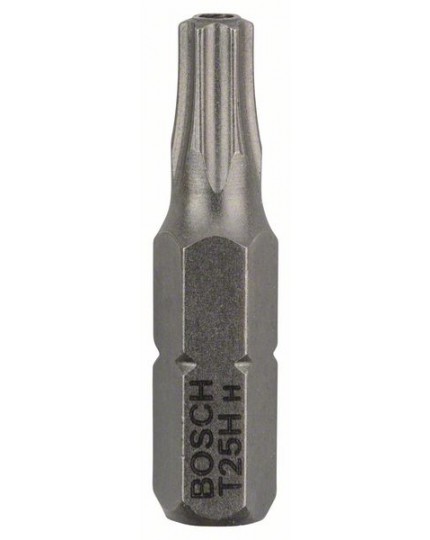 Bosch Security-Torx-Schrauberbit Extra-Hart, T25H, 25 mm, 2er-Pack
