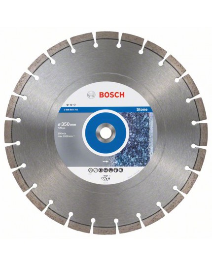 Bosch Diamanttrennscheibe Expert for Stone, 350 x 20,00 x 3,2 x 12 mm