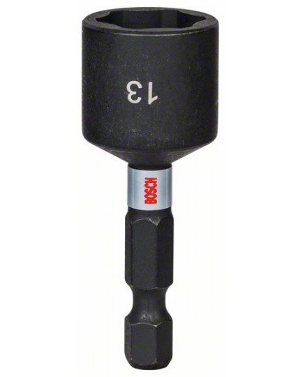 Bosch Steckschlüssel Impact Control, 1-teilig, 13 mm, 1/4"