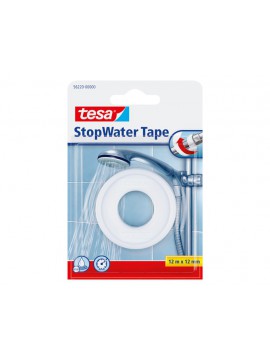 Tesa Stopwater Tape weiss 12mx12mm 12m x 12mm, weiss