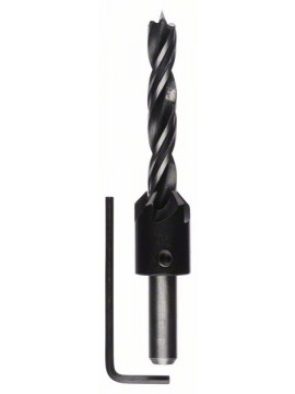 Bosch Holzspiralbohrer mit 90°-Senker, 10 mm