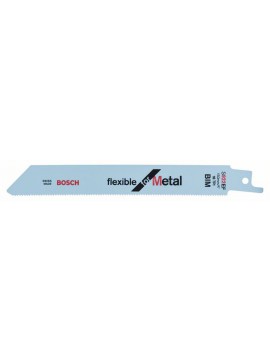 Bosch Säbelsägeblatt S 922 EF, Flexible for Metal, 100er-Pack