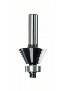 Bosch Fase-/Bündigfräser, 1/4", D1 34,9 mm, B 13 mm, L 14,6 mm, G 56 mm, 45°