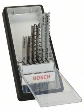 Bosch Stichsägeblatt-Set Robust Line Progressor, U-Schaft, 6-teilig