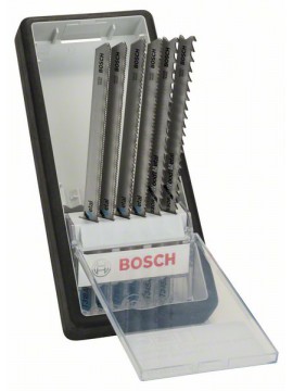 Bosch Stichsägeblatt-Set Robust Line Metal Profile, T-Schaft, 6-teilig