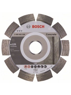 Bosch Diamanttrennscheibe Expert for Concrete, 125 x 22,23 x 2,2 x 12 mm