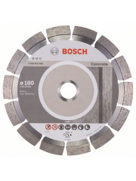 Bosch Diamanttrennscheibe Expert for Concrete, 180 x 22,23 x 2,4 x 12 mm