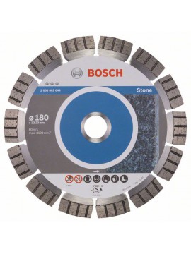 Bosch Diamanttrennscheibe Best for Stone, 180 x 22,23 x 2,4 x 12 mm