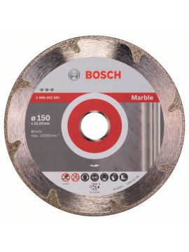 Bosch Diamanttrennscheibe Best for Marble, 150 x 22,23 x 2,2 x 3 mm