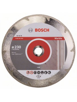 Bosch Diamanttrennscheibe Best for Marble, 230 x 22,23 x 2,2 x 3 mm