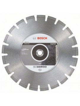 Bosch Diamanttrennscheibe Standard for Asphalt, 350 x 20,00 x 3,2 x 10 mm