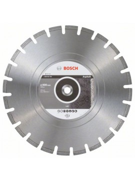 Bosch Diamanttrennscheibe Standard for Asphalt, 400 x 20,00 x 3,6 x 10 mm