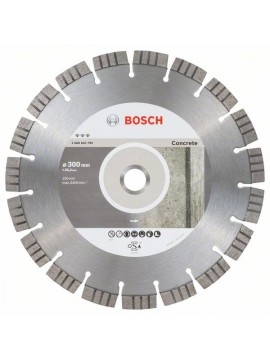 Bosch Diamanttrennscheibe Best for Concrete, 300 x 25,40 x 2,8 x 15 mm