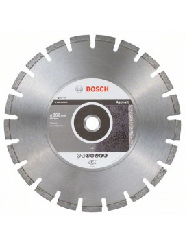 Bosch Diamanttrennscheibe Standard for Asphalt, 350 x 25,40 x 3,2 x 10 mm