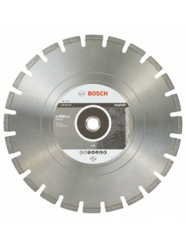 Bosch Diamanttrennscheibe Standard for Asphalt, 400 x 25,40 x 3,6 x 10 mm