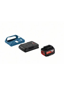 Bosch Akku Starter-Set: 1 x GBA 18Volt, 4,0 Ah W und GAL 1830 W Wireless Charging