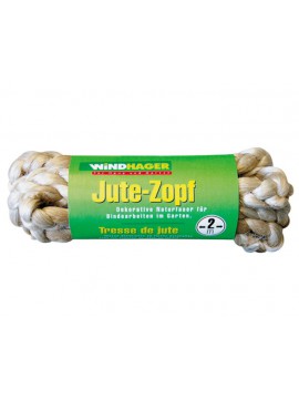 Windhager Jute-Zopf 12mm x 200cm 06599 natur