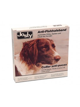 Josty Flohhalsband für kleine Hunde schwarz