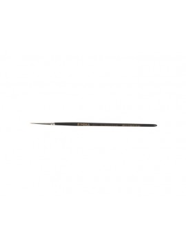 Ebnat Aquarellpinsel 1.5mm Rotmarderhaar, schwarzer Stiel