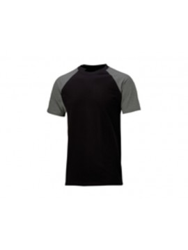 Fortis T-Shirt Two Tone schwarz/grau Gr.2XL