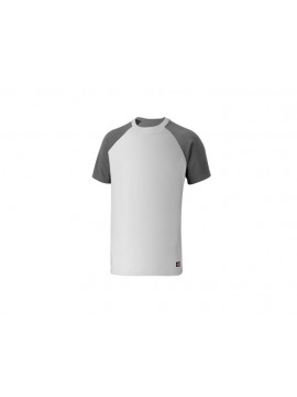 Fortis T-Shirt Two Tone weiss/grau Gr.3XL