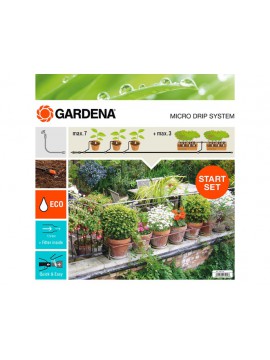 Gardena MDS Start-Set Pflanzentöpfe 13002-20 mit Automatik