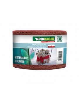 Windhager Juteband 10cm 25m rot 05852
